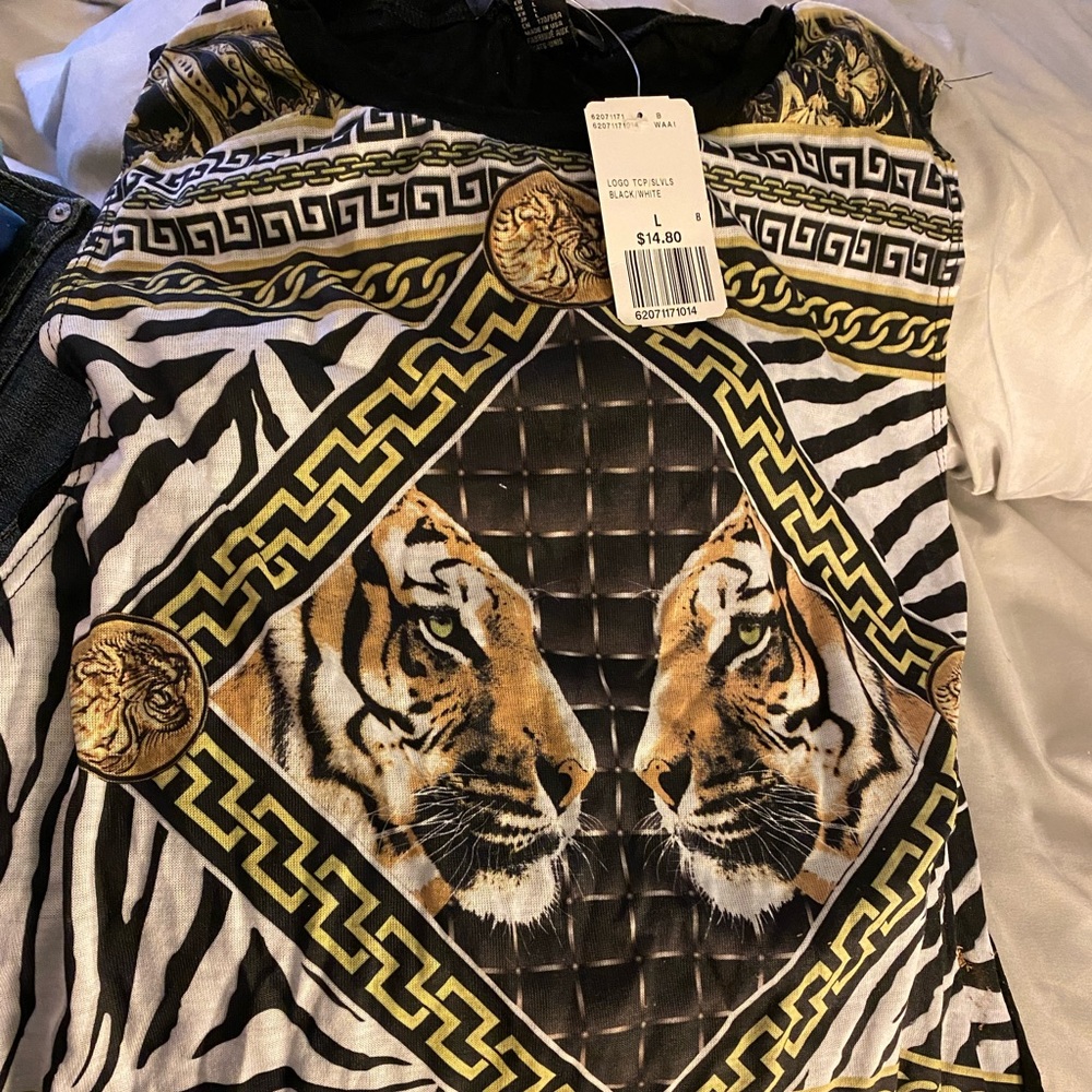 Versace inspired F21 shirt